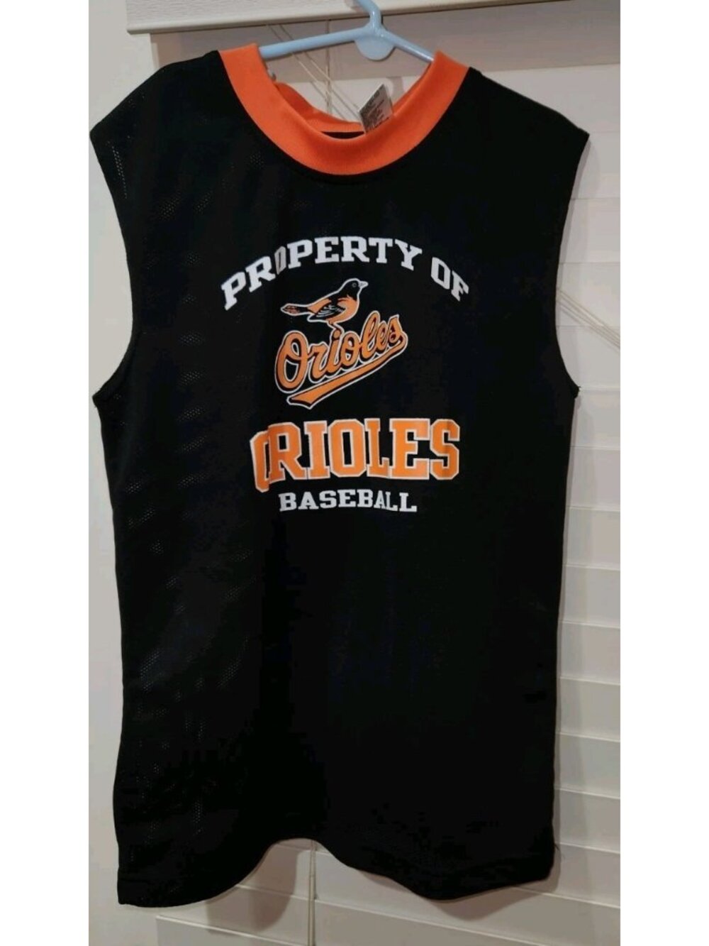 Baltimore Orioles MLB Sleeveless Shirt CHILD SMALL 6/7